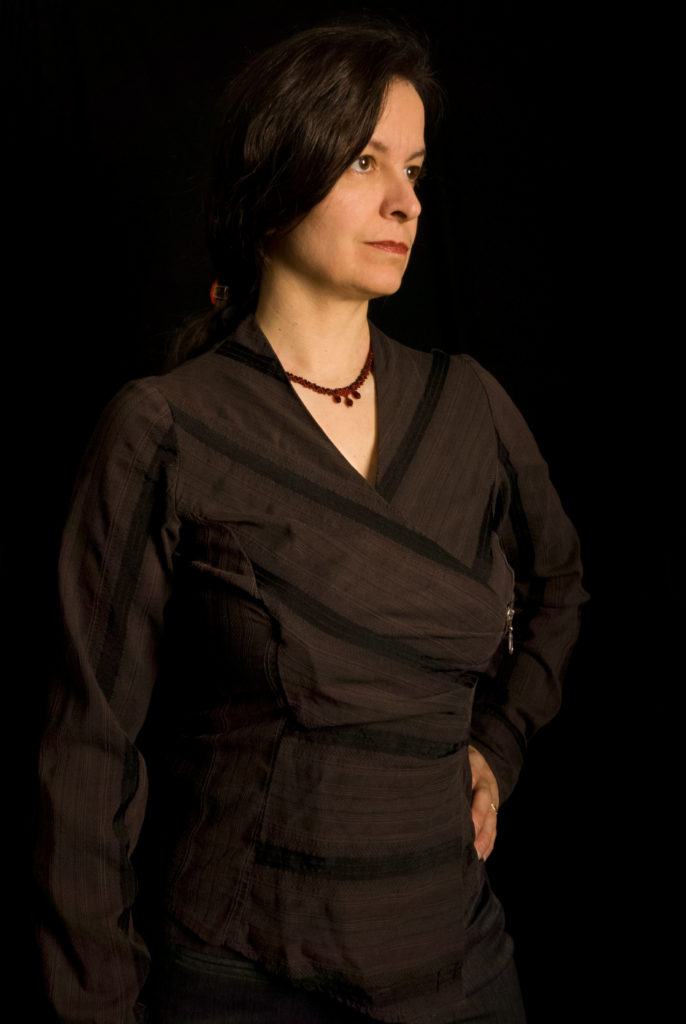 Carmilla Necklace worn with Business Casual outfit
