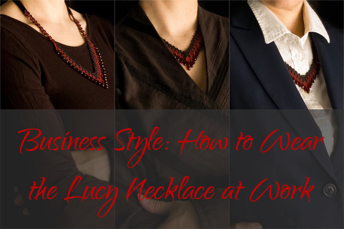 Business Style: How to Wear the Lucy Necklace at Work